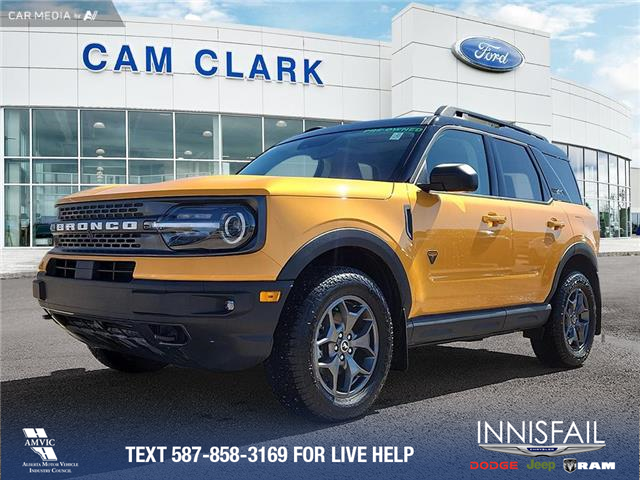 2021 Ford Bronco Sport Badlands (Stk: U37412) in Red Deer - Image 1 of 25