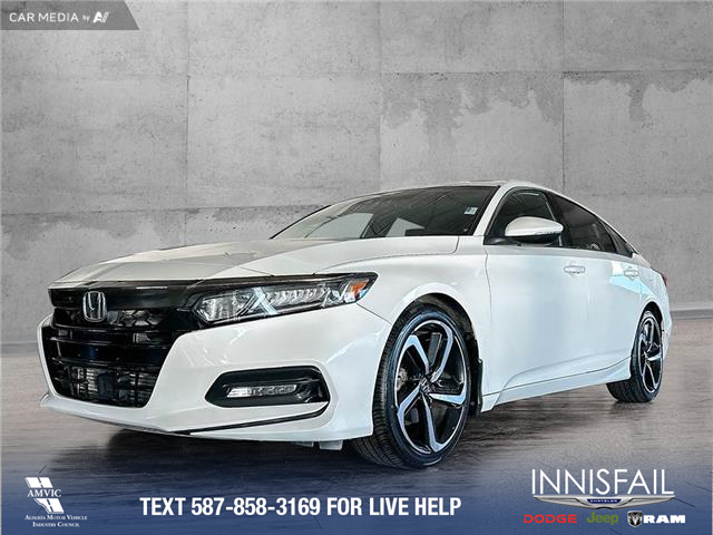 2019 Honda Accord Sport 1.5T (Stk: P14002) in Airdrie - Image 1 of 25