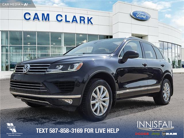 2015 Volkswagen Touareg 3.6L Sportline (Stk: U37471) in Red Deer - Image 1 of 25