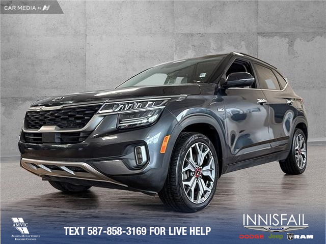 2021 Kia Seltos SX Turbo (Stk: P14114) in Airdrie - Image 1 of 25