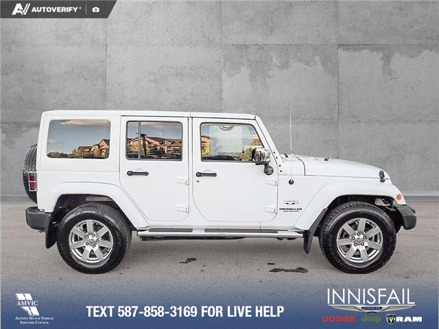 2017 Jeep Wrangler Unlimited Sahara (Stk: P1523) in Canmore - Image 3 of 24