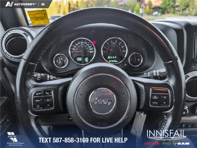 2017 Jeep Wrangler Unlimited Sahara (Stk: P1523) in Canmore - Image 13 of 24