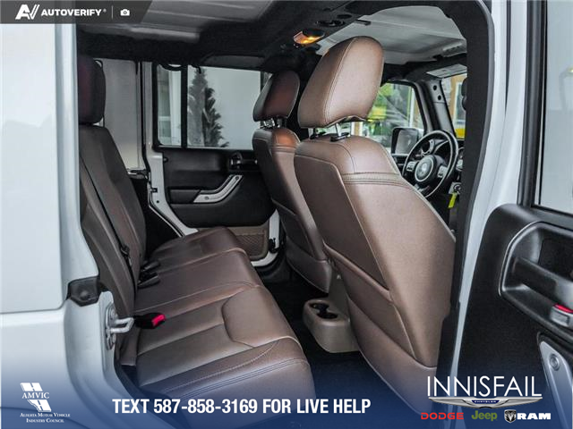 2017 Jeep Wrangler Unlimited Sahara (Stk: P1523) in Canmore - Image 22 of 24
