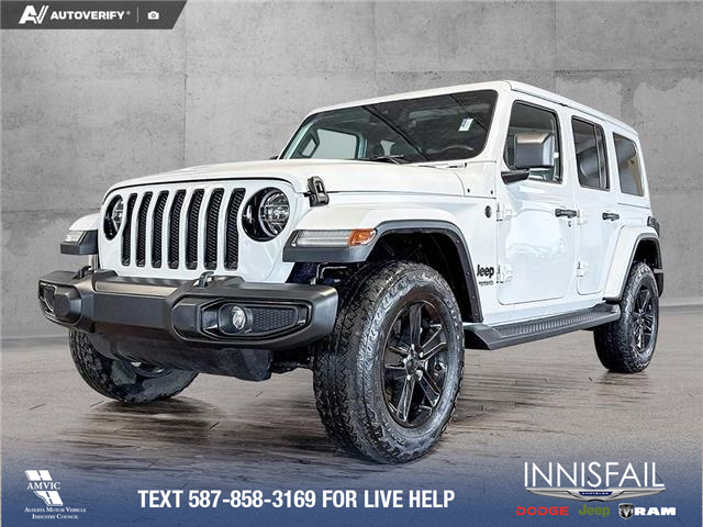 2021 Jeep Wrangler Unlimited Sahara (Stk: P14660) in Airdrie - Image 1 of 25