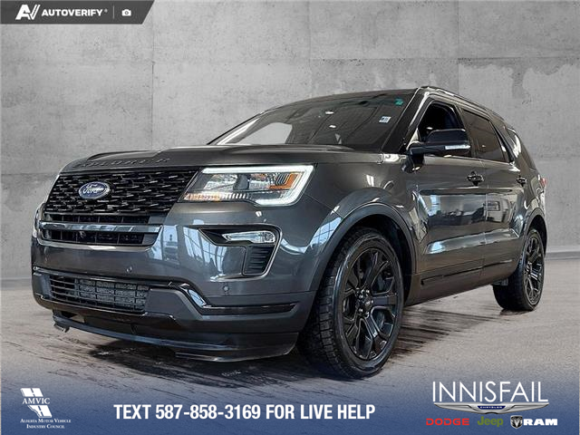 2019 Ford Explorer Sport (Stk: P14694) in Airdrie - Image 1 of 25