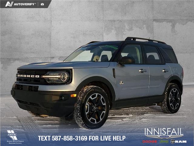 2023 Ford Bronco Sport Outer Banks (Stk: U37881) in Red Deer - Image 1 of 25