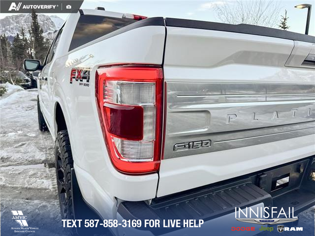 2021 Ford F-150 Platinum (Stk: P1583) in Canmore - Image 11 of 27