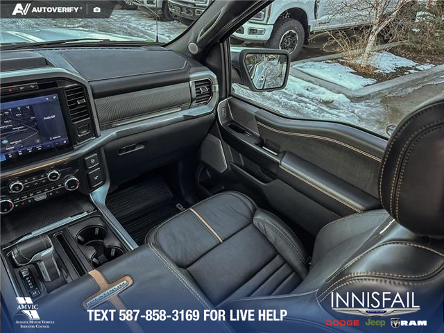 2021 Ford F-150 Platinum (Stk: P1583) in Canmore - Image 25 of 27
