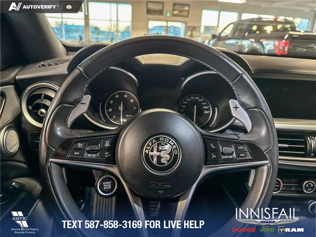2018 Alfa Romeo Stelvio ti (Stk: P14778) in Airdrie - Image 14 of 25