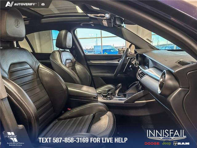 2018 Alfa Romeo Stelvio ti (Stk: P14778) in Airdrie - Image 22 of 25