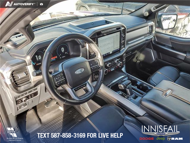 2023 Ford F-150 Platinum (Stk: U37934) in Red Deer - Image 13 of 25