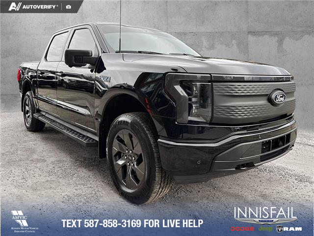 2025 Ford F-150 Lightning Flash (Stk: P1591) in Canmore - Image 1 of 27