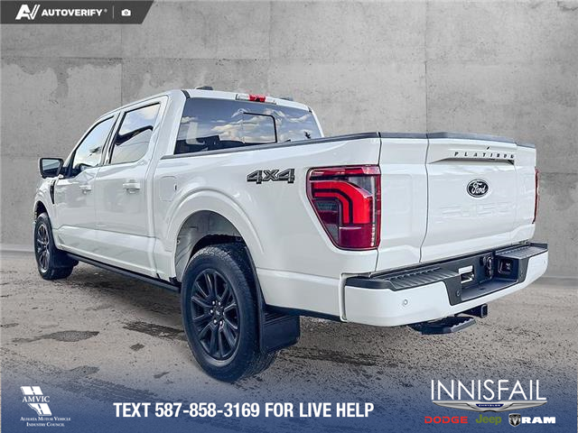 2025 Ford F-150 Platinum (Stk: P1609) in Canmore - Image 4 of 27
