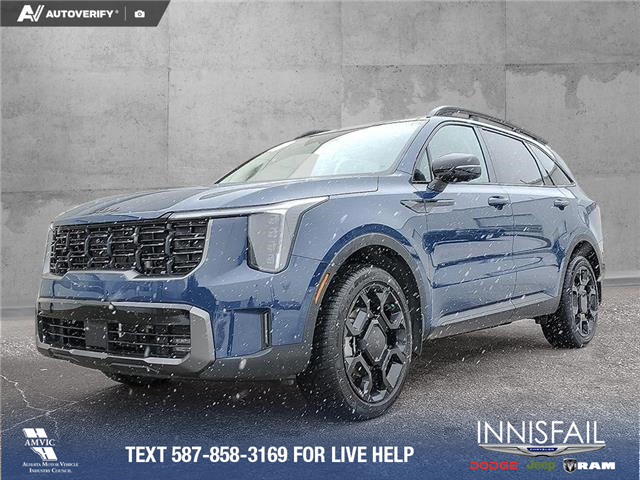 2025 Kia Sorento 2.5T X-Line Limited w/Olive Brown Interior (Stk: U38003) in Red Deer - Image 1 of 25