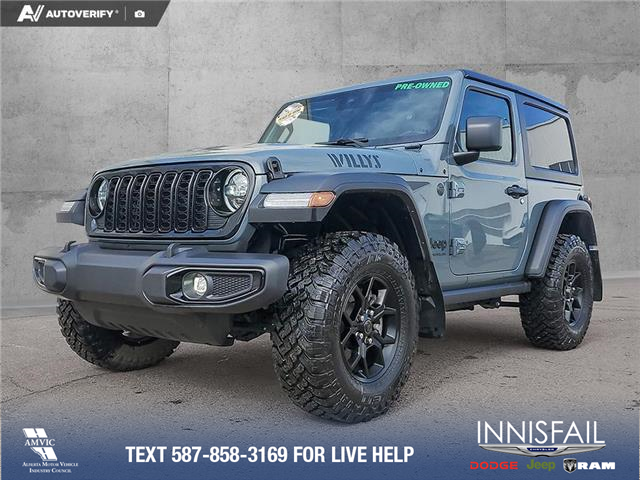 2024 Jeep Wrangler Sport (Stk: U38022) in Red Deer - Image 1 of 25