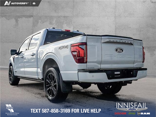 2025 Ford F-150 Platinum (Stk: U38027) in Red Deer - Image 4 of 25