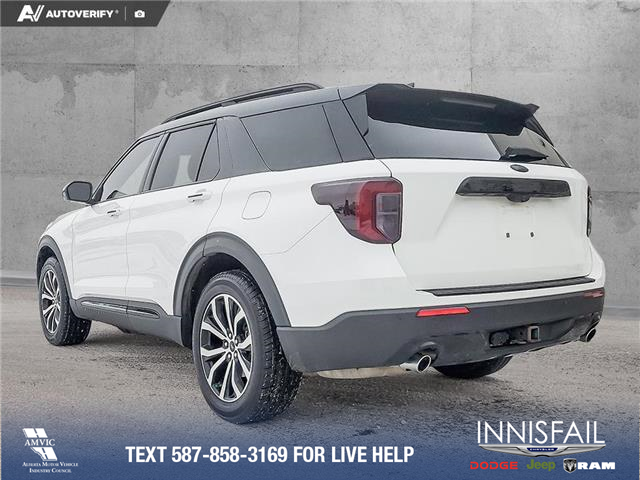 2022 Ford Explorer ST-Line (Stk: U38028) in Red Deer - Image 4 of 25