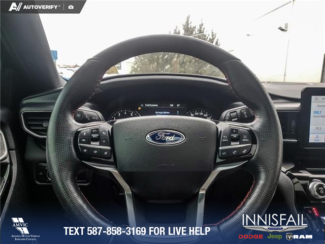 2022 Ford Explorer ST-Line (Stk: U38028) in Red Deer - Image 14 of 25