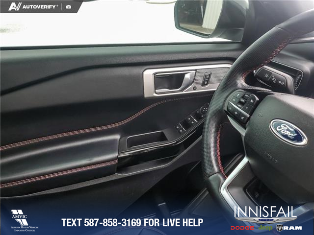 2022 Ford Explorer ST-Line (Stk: U38028) in Red Deer - Image 17 of 25