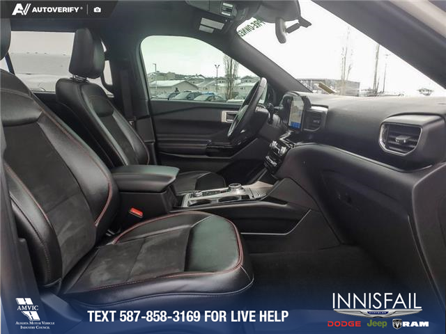 2022 Ford Explorer ST-Line (Stk: U38028) in Red Deer - Image 22 of 25