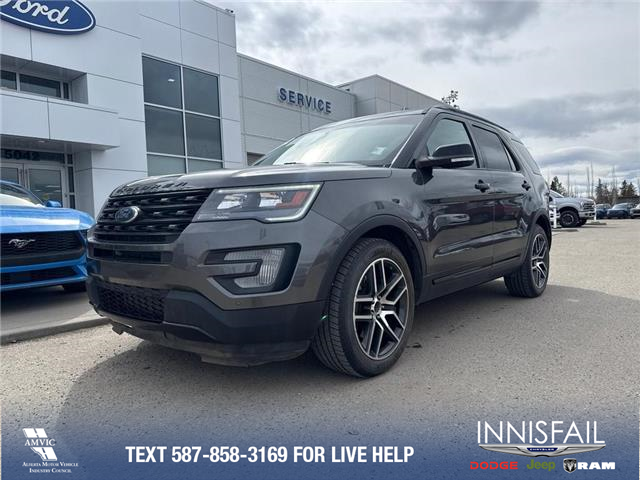 2017 Ford Explorer Sport (Stk: P7015) in Olds - Image 1 of 5