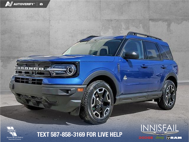 2023 Ford Bronco Sport Outer Banks (Stk: U38117) in Red Deer - Image 1 of 25