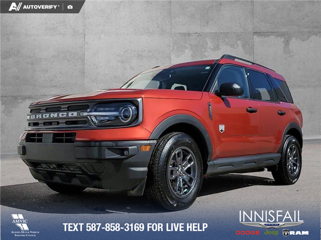 2022 Ford Bronco Sport Big Bend (Stk: U38107) in Red Deer - Image 1 of 25