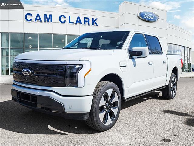 2023 Ford F-150 Lightning Platinum (Stk: 23T2667) in Red Deer - Image 1 of 25