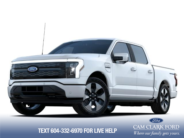 2023 Ford F-150 Lightning Platinum (Stk: 23F8431) in North Vancouver - Image 1 of 7