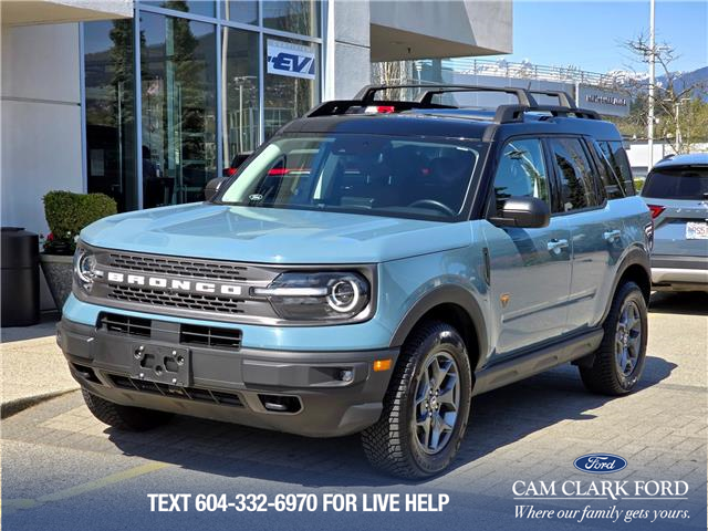2021 Ford Bronco Sport Badlands (Stk: P13574) in North Vancouver - Image 1 of 10