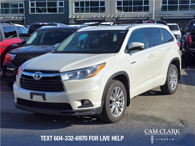 2016 Toyota Highlander Hybrid XLE (Stk: P13584A) in North Vancouver - Image 1 of 5