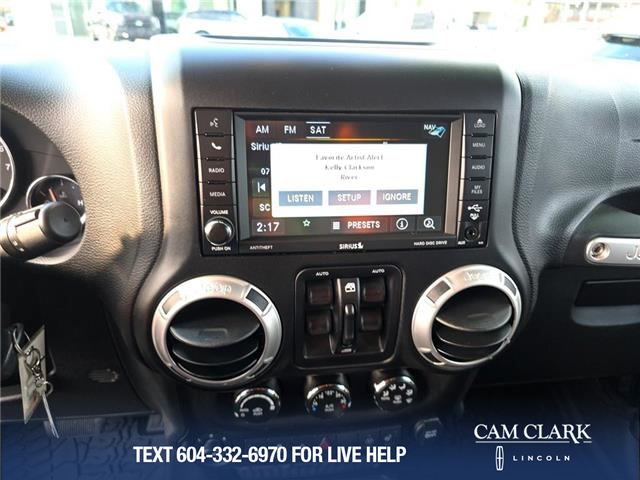 2016 Jeep Wrangler Unlimited Sahara (Stk: P13833A) in North Vancouver - Image 18 of 22