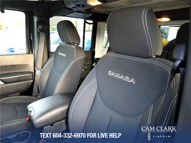 2016 Jeep Wrangler Unlimited Sahara (Stk: P13833A) in North Vancouver - Image 19 of 22