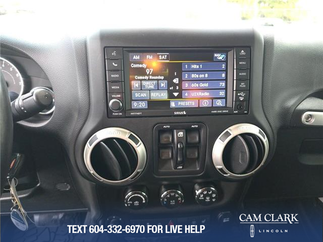 2018 Jeep Wrangler JK Unlimited Sahara (Stk: 25BR4655A) in North Vancouver - Image 18 of 22 2018 Jeep Wrangler JK Unlimited Sahara (Stk: 25BR4655A) in North Vancouver - Image 18 of 22