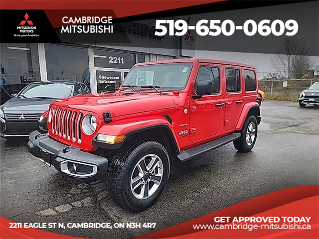 2022 Jeep Wrangler Unlimited Sahara (Stk: U3285) in Cambridge - Image 1 of 28