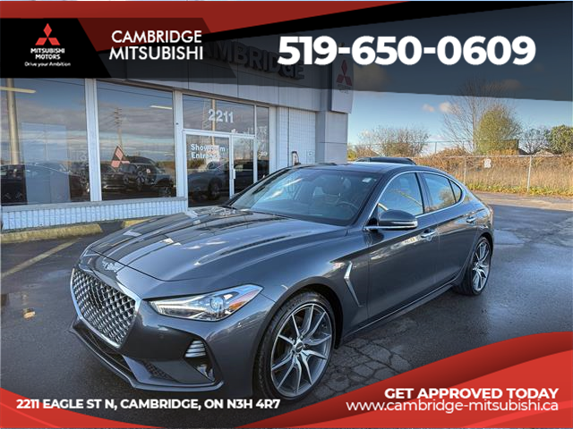 2021 Genesis G70 2.0T Prestige (Stk: U3319) in Cambridge - Image 1 of 33