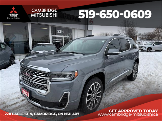 2021 GMC Acadia Denali (Stk: U3323) in Cambridge - Image 1 of 36 2021 GMC Acadia Denali (Stk: U3323) in Cambridge - Image 1 of 36