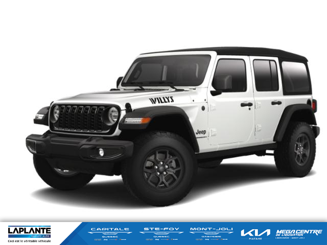New 2024 Jeep Wrangler Sport  - Québec - Capitale Chrysler