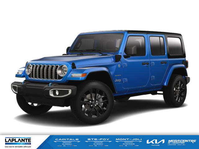 New 2024 Jeep Wrangler 4xe Sahara  - Québec - Capitale Chrysler