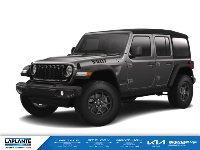 New 2024 Jeep Wrangler Sport  - Québec - Capitale Chrysler