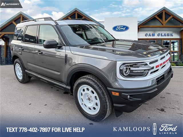 2023 Ford Bronco Sport Heritage (Stk: 23CS4321) in Canmore - Image 1 of 25