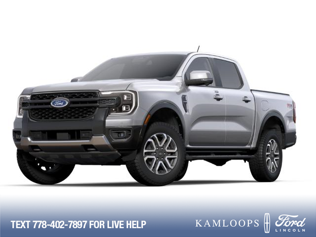 2024 Ford Ranger Lariat (Stk: R4KZ700R) in Kamloops - Image 1 of 7