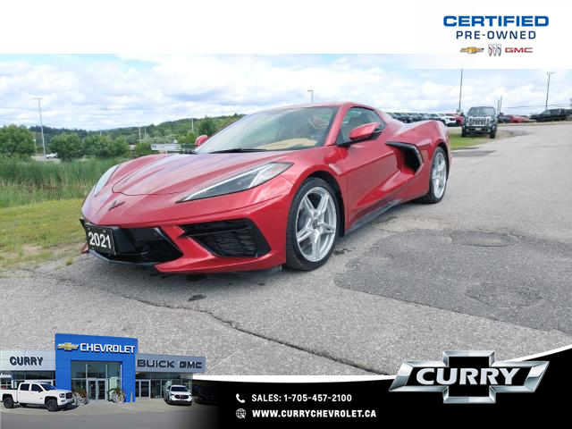 2021 Chevrolet Corvette Stingray (Stk: UC00187) in Haliburton - Image 1 of 21