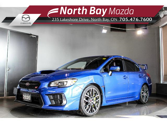 2020 Subaru WRX STI Sport-tech w/Wing (Stk: U7348) in North Bay - Image 1 of 28