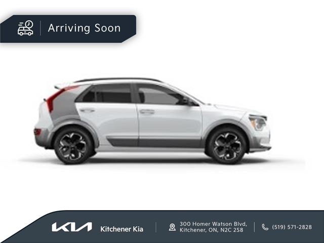 2024 Kia Niro EV Wave w/Snow White Pearl & Grey Exterior (Stk: INCOMING) in Kitchener - Image 1 of 1