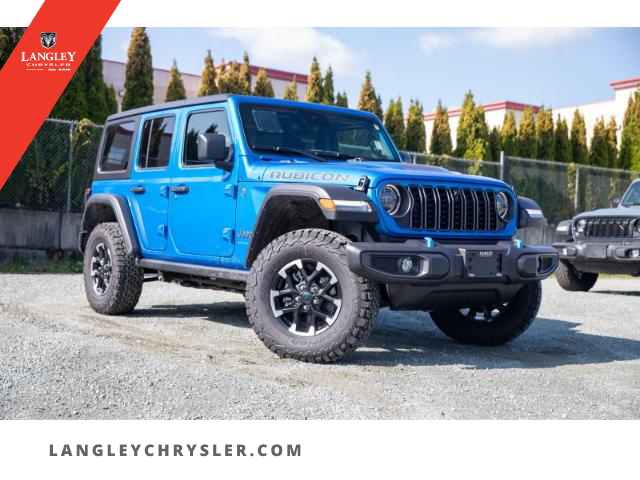 2024 Jeep Wrangler 4xe Rubicon (Stk: R184780) in Surrey - Image 1 of 23