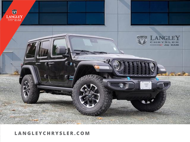 2024 Jeep Wrangler 4xe Rubicon (Stk: R184210) in Surrey - Image 1 of 24