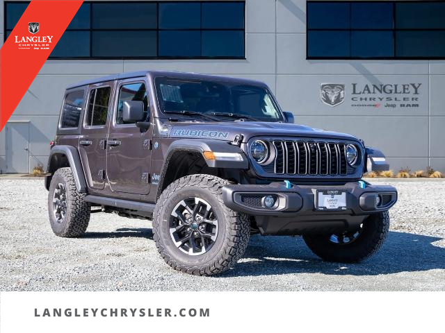 2024 Jeep Wrangler 4xe Rubicon (Stk: R184779) in Surrey - Image 1 of 25
