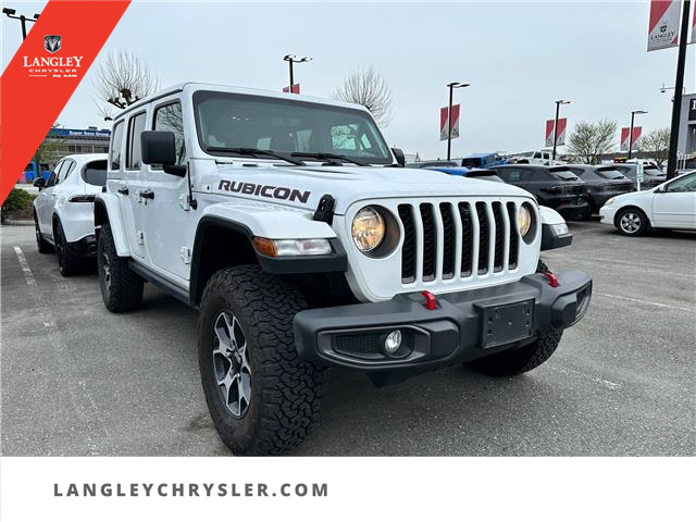 Used 2022 Jeep Wrangler Unlimited Rubicon Low KM | Locally Driven | Remote Start - Surrey - Langley Chrysler
