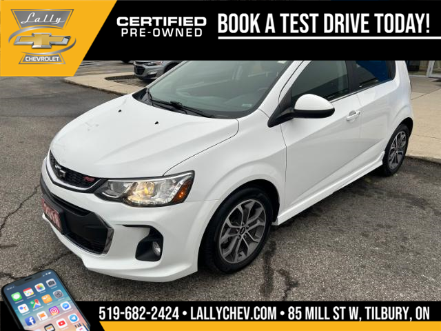 2018 Chevrolet Sonic LT Auto (Stk: R03149) in Tilbury - Image 1 of 18
